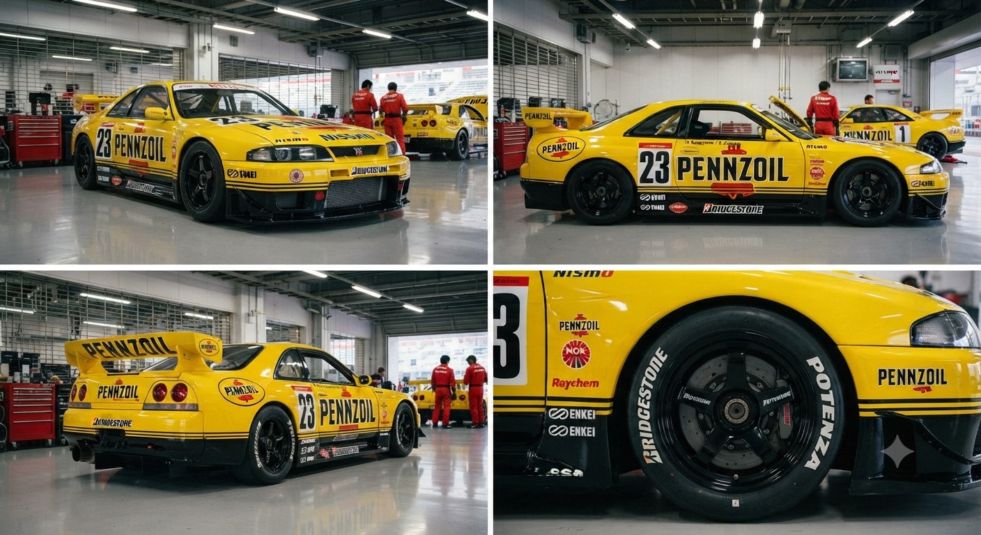 ペンズオイルNISMO R33GT-R