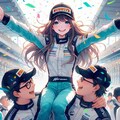 レーサーさん #4 ／ ベストスマイル選手権 5枚目