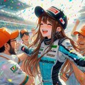 レーサーさん #4 ／ ベストスマイル選手権 3枚目