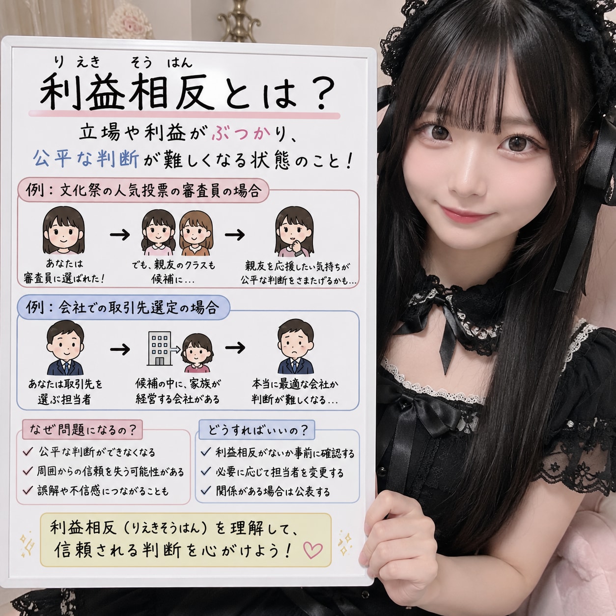 利益相反ゴスロリ図解