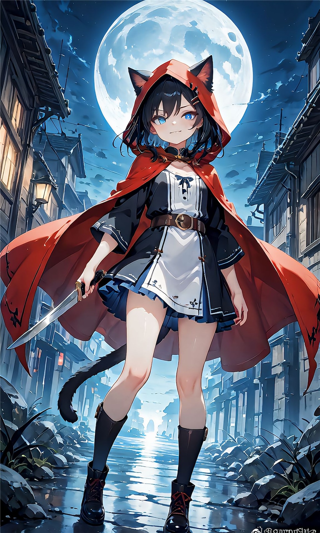 夜道は危ないよ