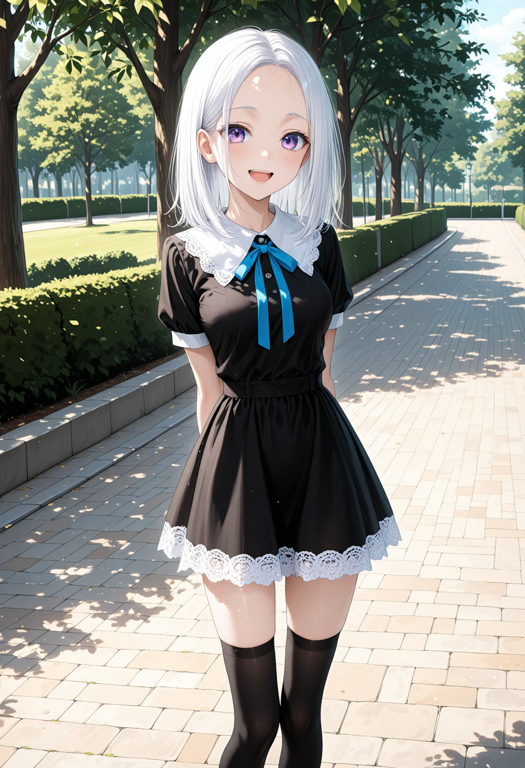 黒ワンピ