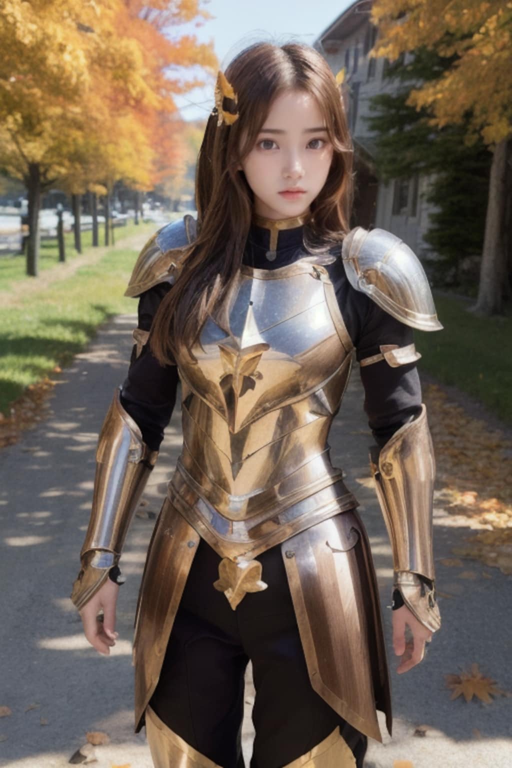 秋景色のおぱ戦士 その2