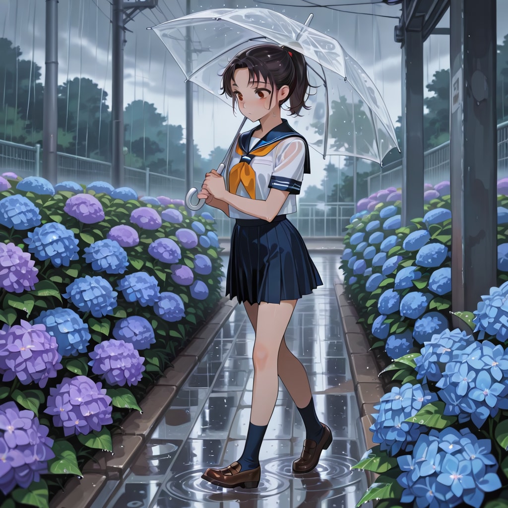 紫陽花