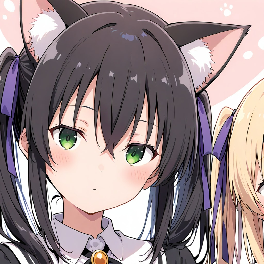 ジト目？で見てくる紅葉ちゃん