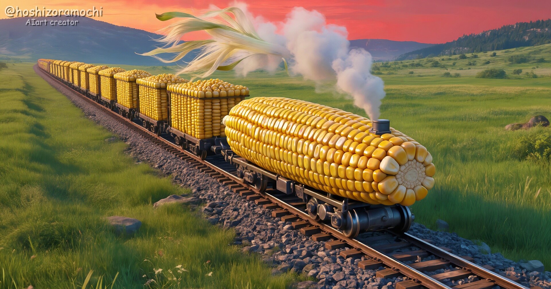 とうもろこし列車が想像以上すごい！🌽