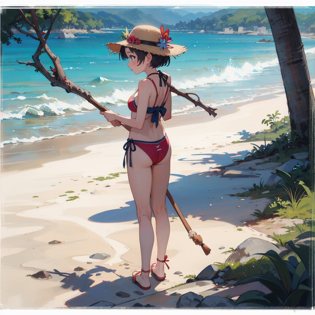 私が箒を持つと樹になっちゃうの…