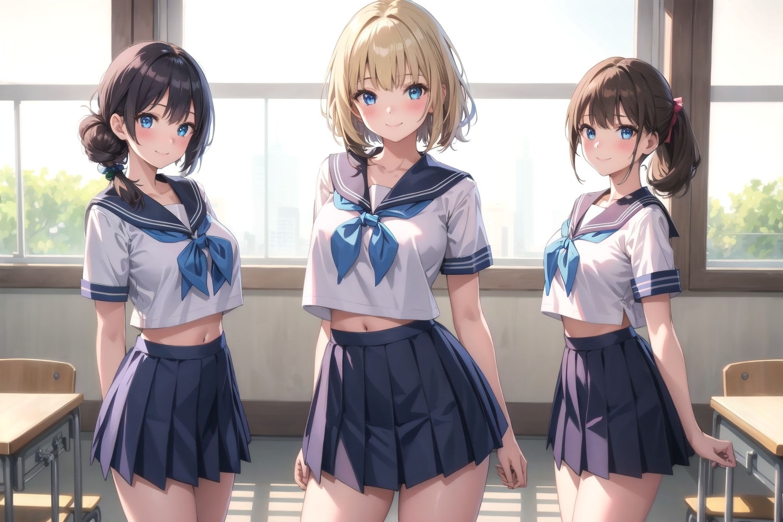 今日は誰と帰る？　〜制服のある風景〜