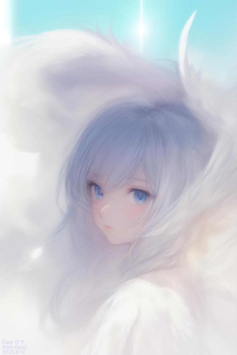 ひでさんの天使様を描かせていただきました | の人気AIイラスト・グラビア