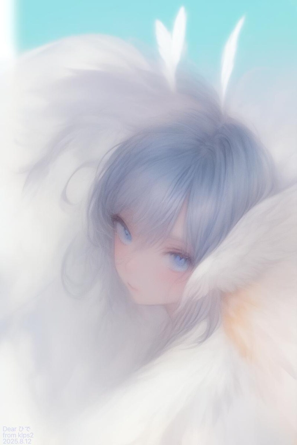 ひでさんの天使様を描かせていただきました