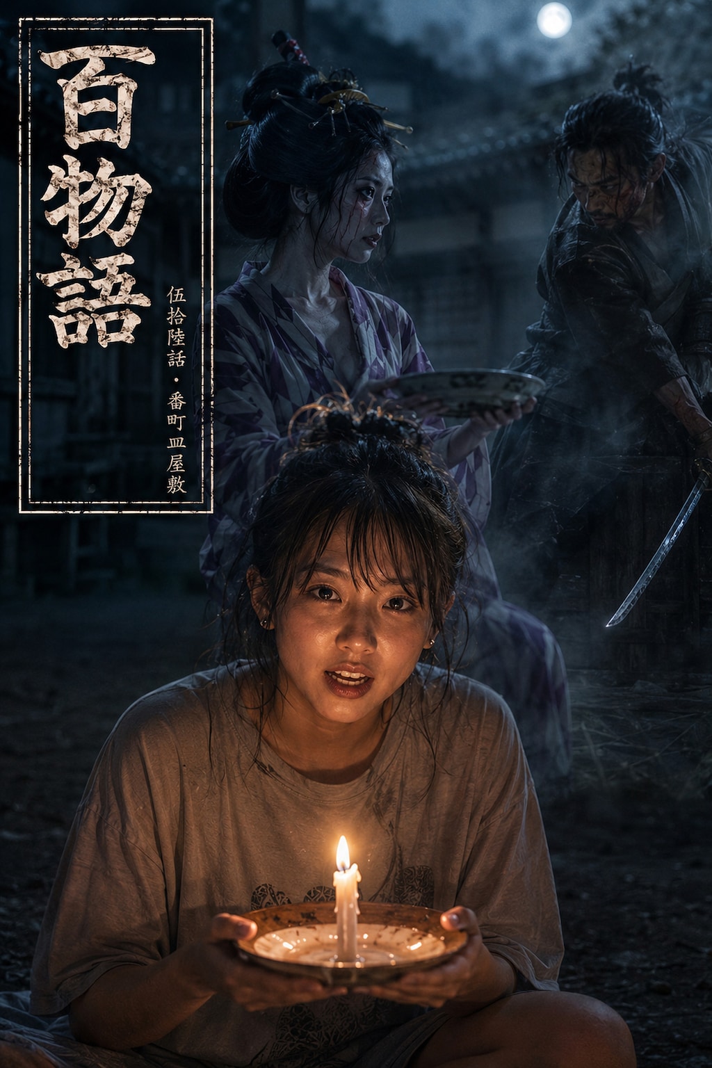 【真夏の夜の怪異】「百物語」～伍拾陸話・番町皿屋敷～(やちまるさん主催企画「真夏の夜の怪異」エントリー作品)
