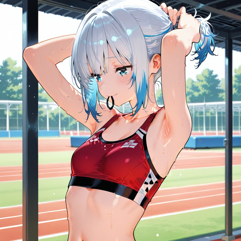 陸上競技もやるんですよ！