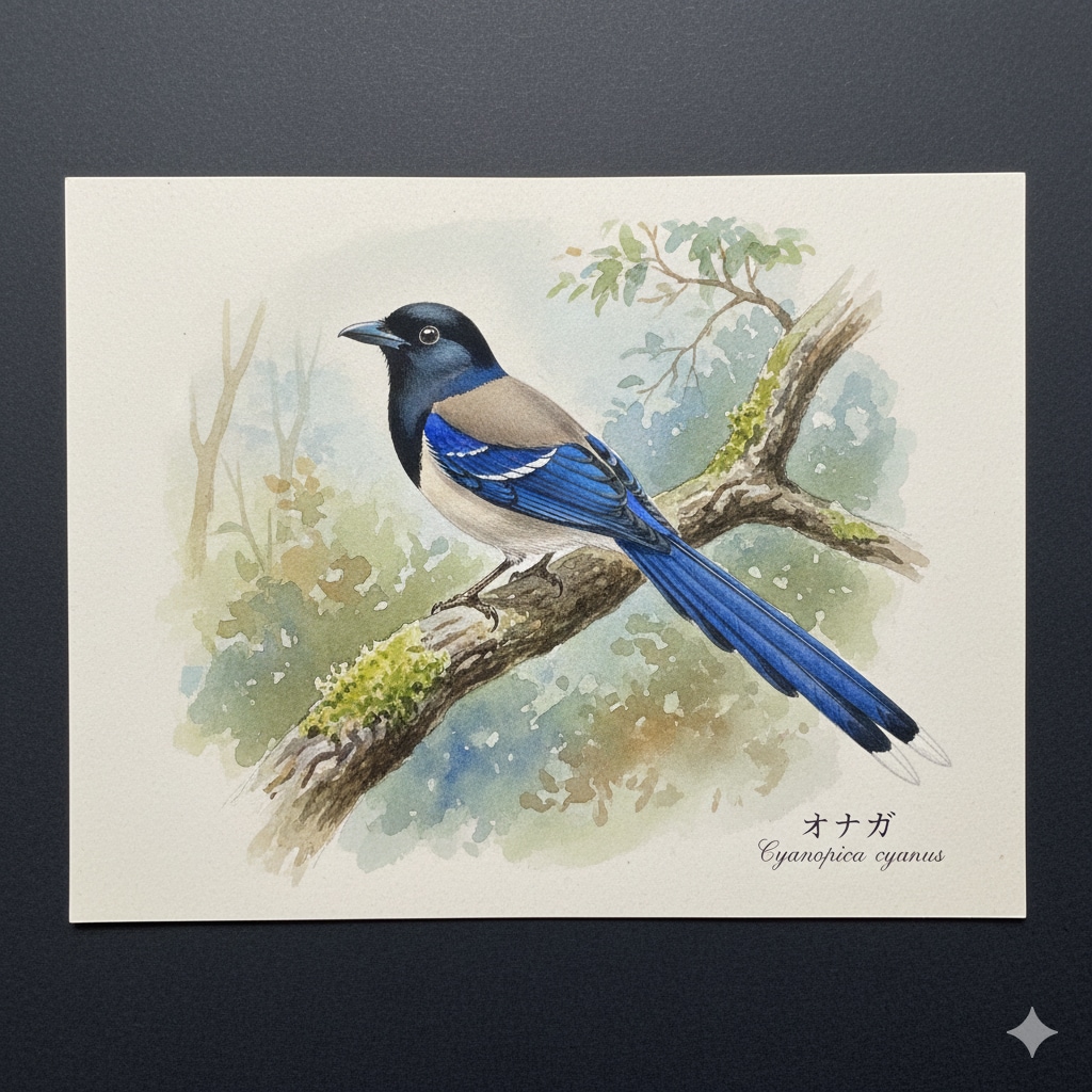 鳥(水彩画)(Gemini)(44)