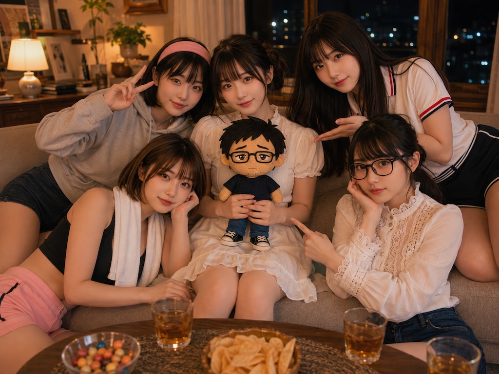 【ウチの娘シリーズ】みんなで楽しくワチャワチャ(実写版)