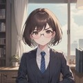 番組の打ち合わせをするモヤ子 4枚目