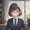 番組の打ち合わせをするモヤ子 3枚目