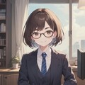 番組の打ち合わせをするモヤ子 5枚目