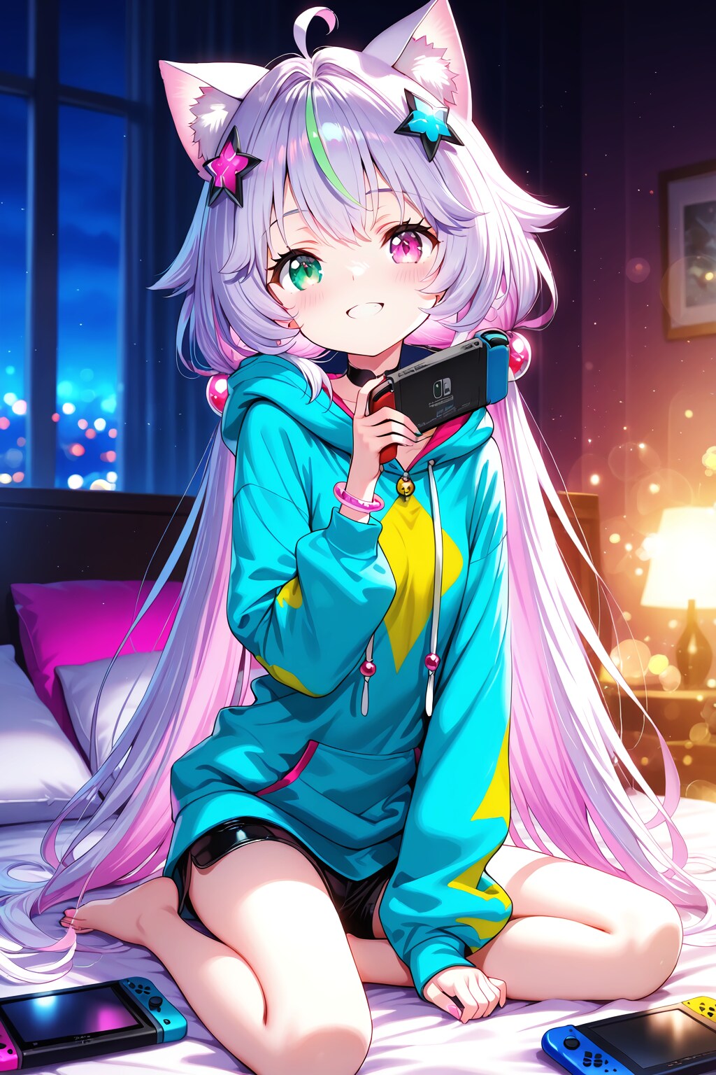 猫耳ゲーマーの夜