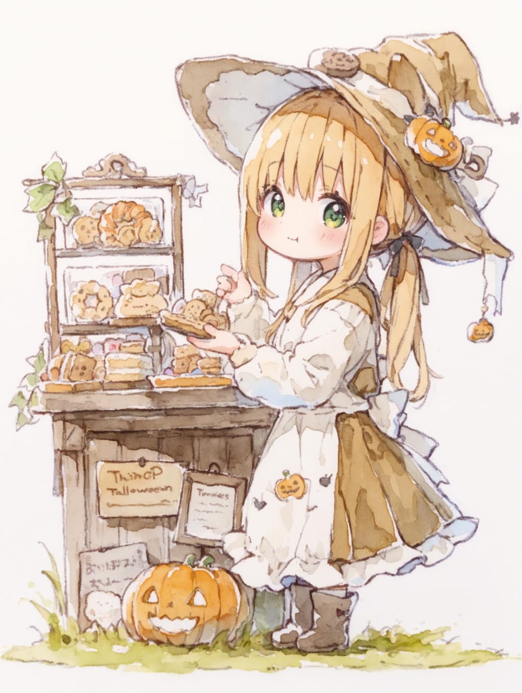 お菓子売りの少女