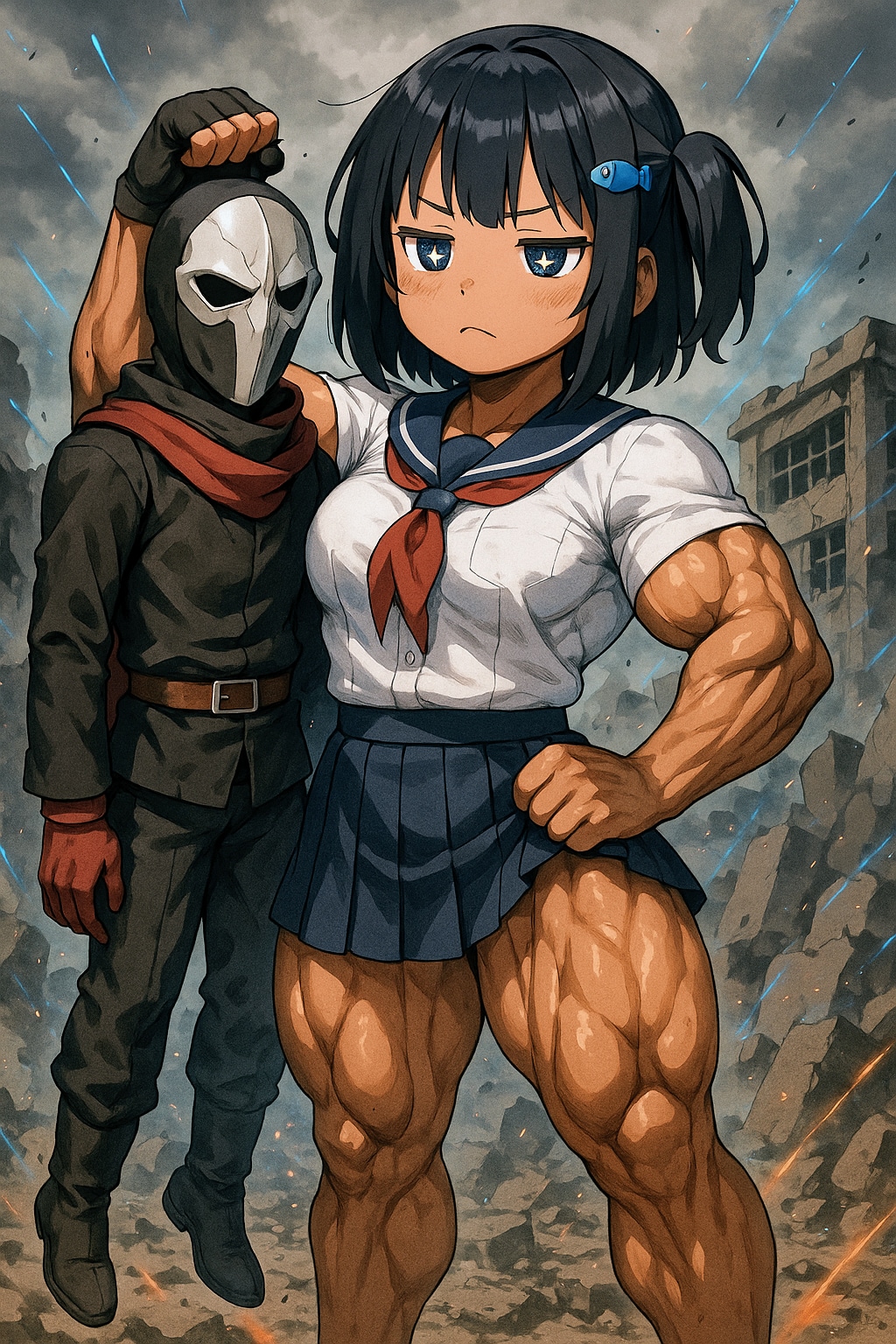 テロリストを蹂躙したこなつちゃん