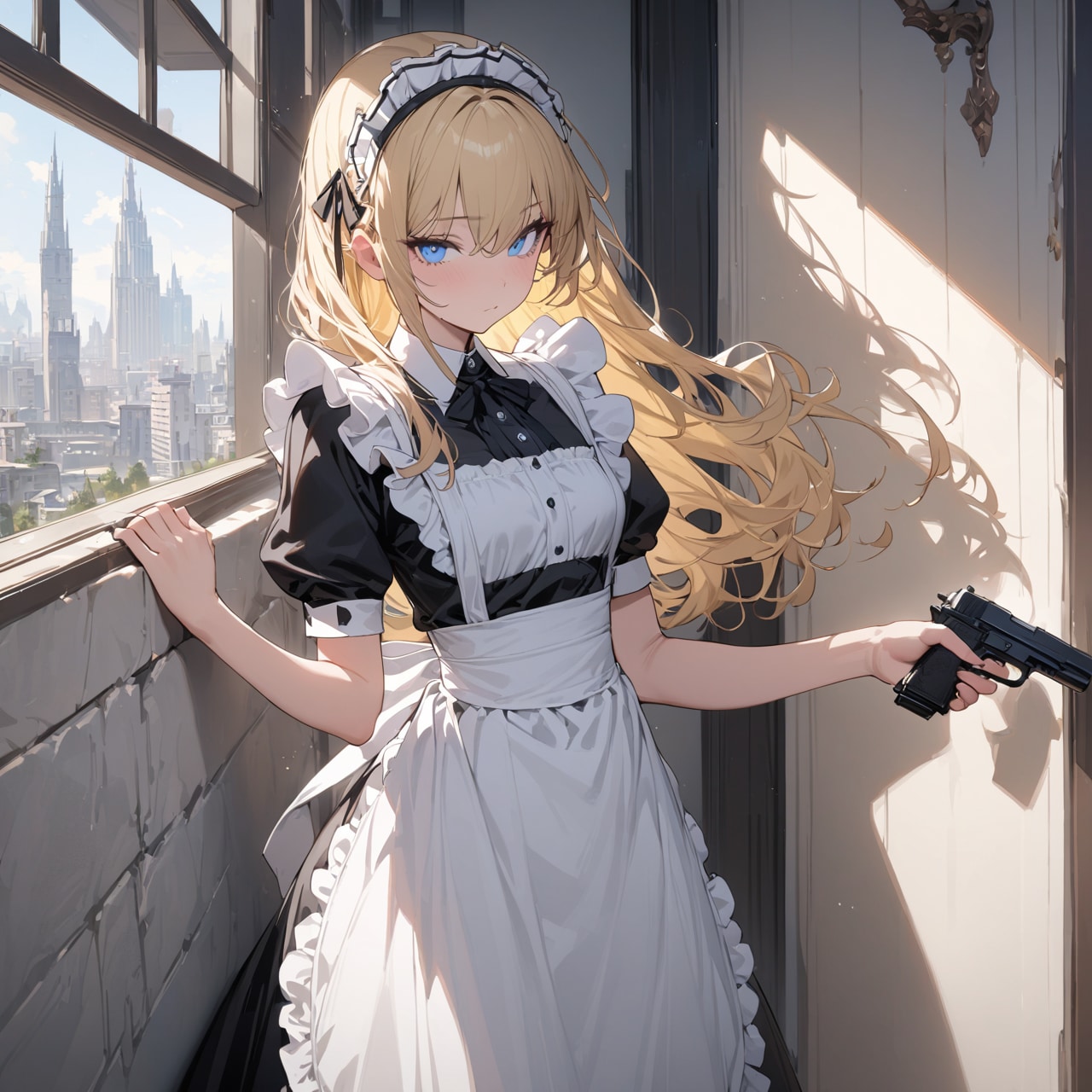 護衛用メイド | の人気AIイラスト・グラビア