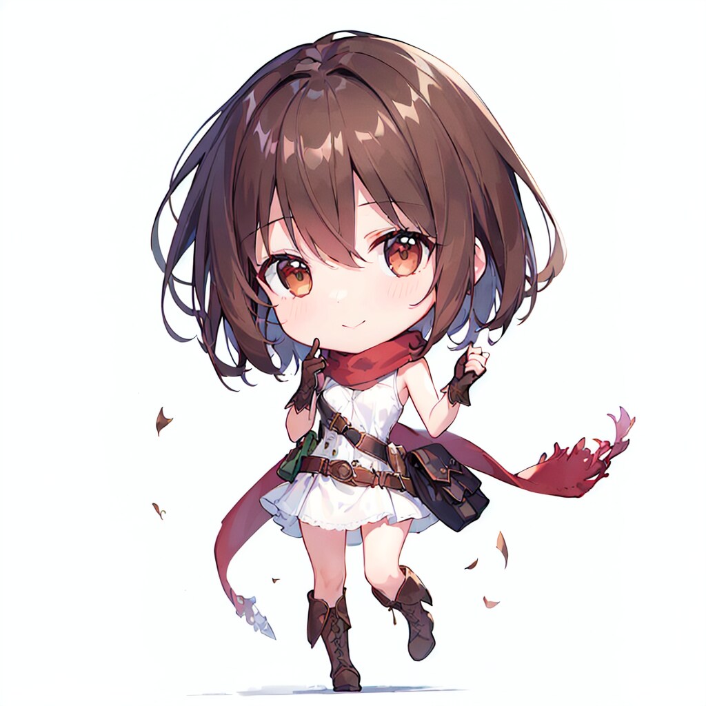 チビ転生ちゃん（白背景）