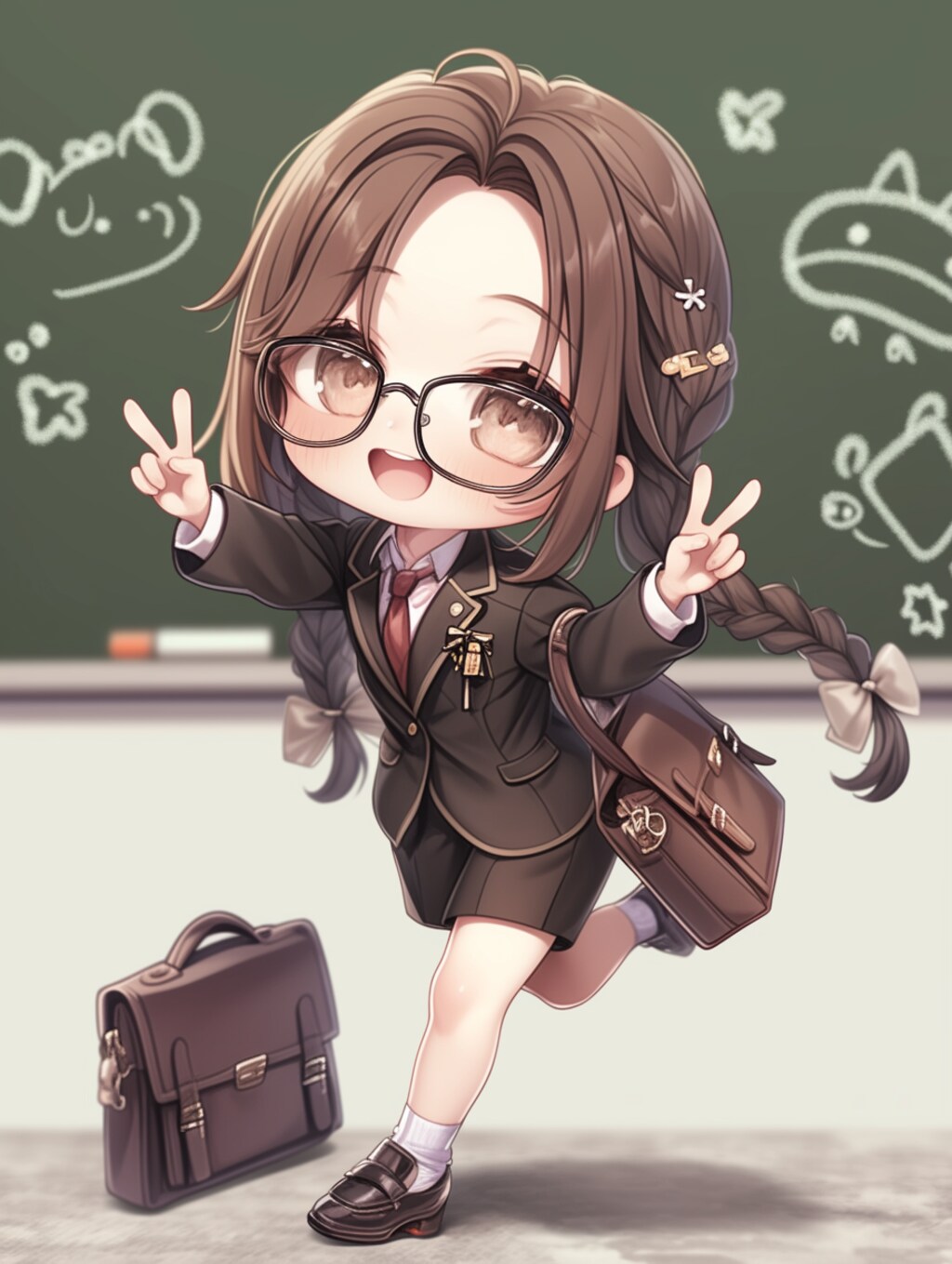 ちび先生のハッピースクールライフ / “Chibi Teacher’s Happy School Life”