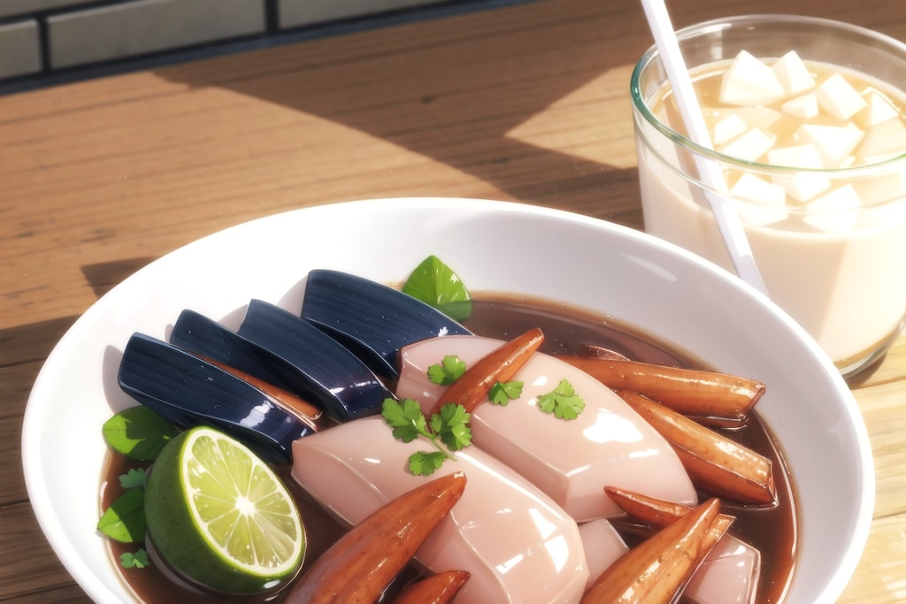 これもずく酢やない。なんか変な料理や