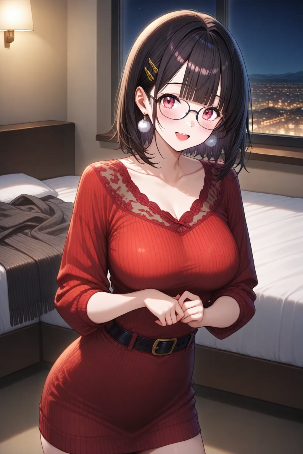 ホテルのメガネちゃん👓✨