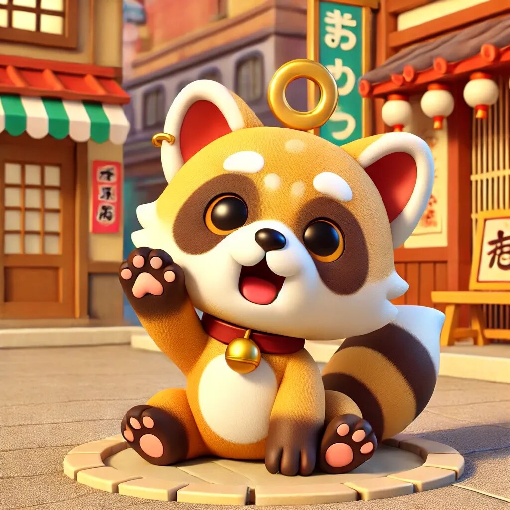 まねっこたぬき