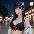 浴衣ドレス 6枚目