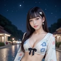浴衣ドレス 8枚目
