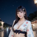 浴衣ドレス 5枚目