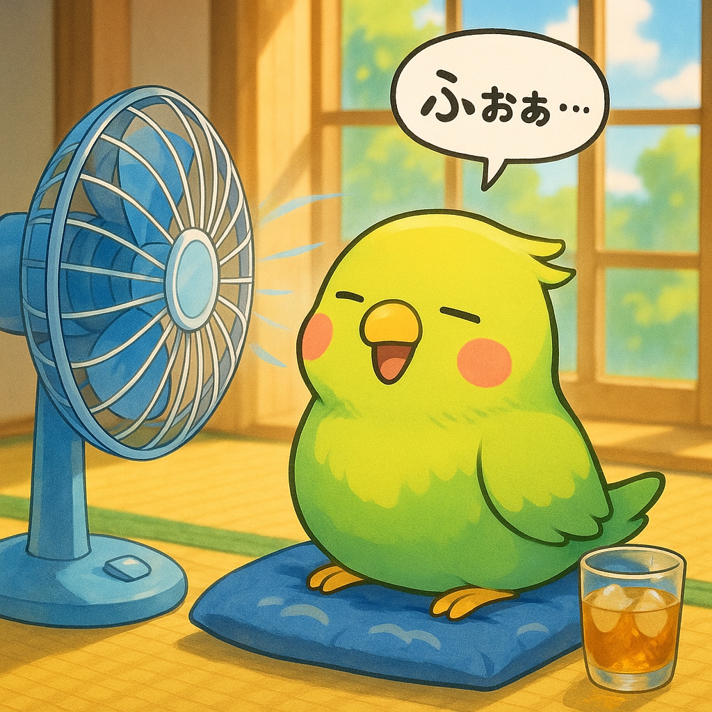 扇風機インコ | の人気AIイラスト・グラビア