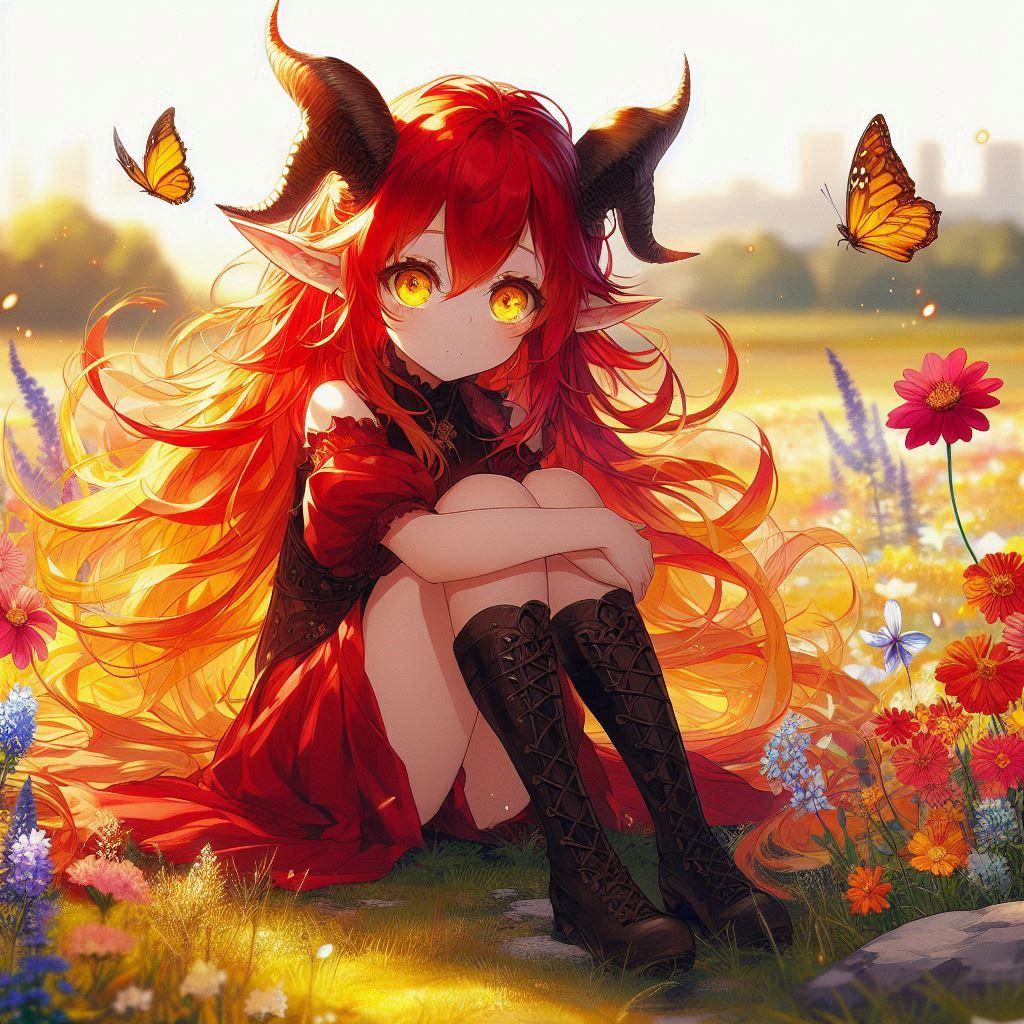 火竜族の少女-②