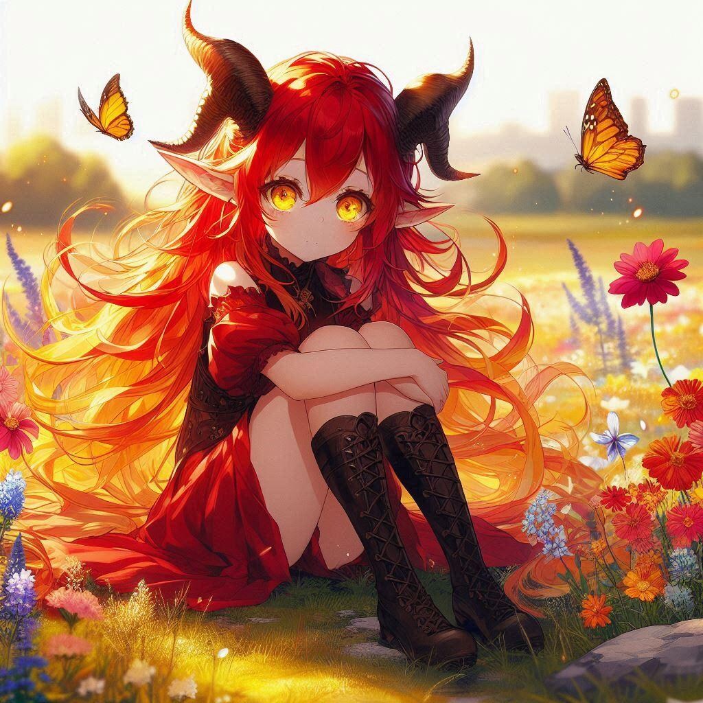 火竜族の少女-②