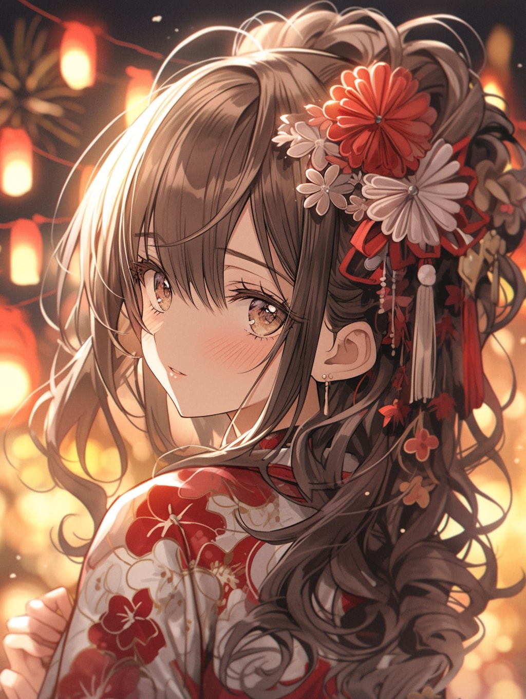 夏祭りの少女 Summer fes girl