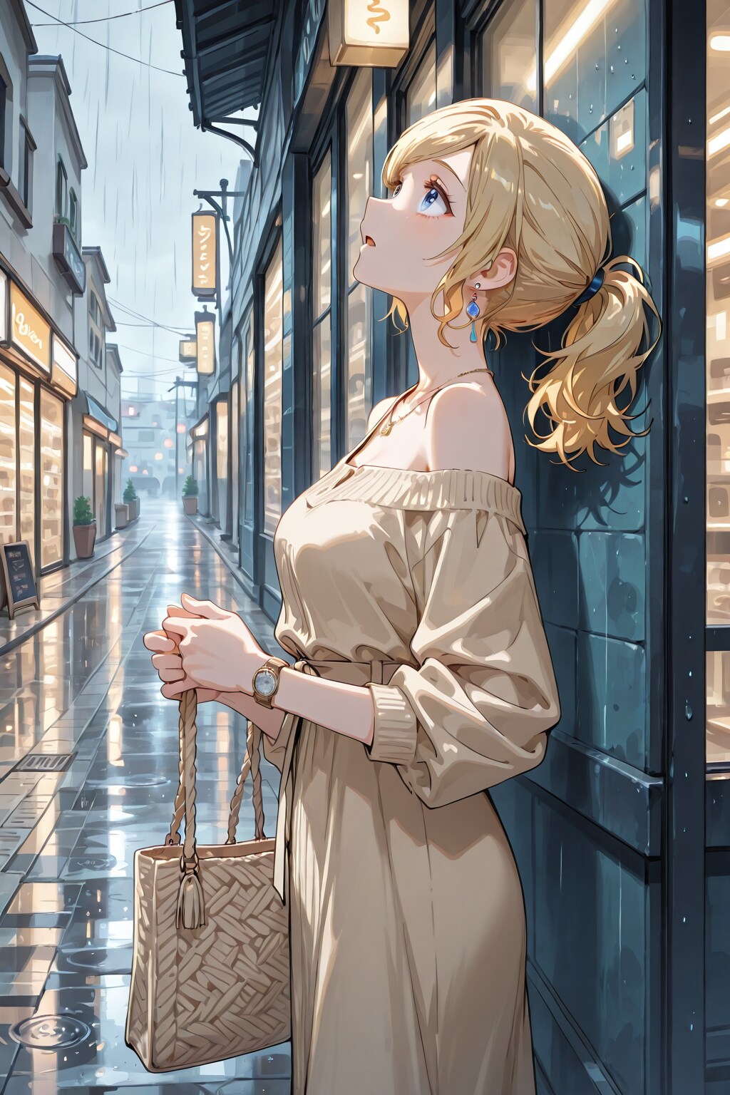 雨中の貴婦人