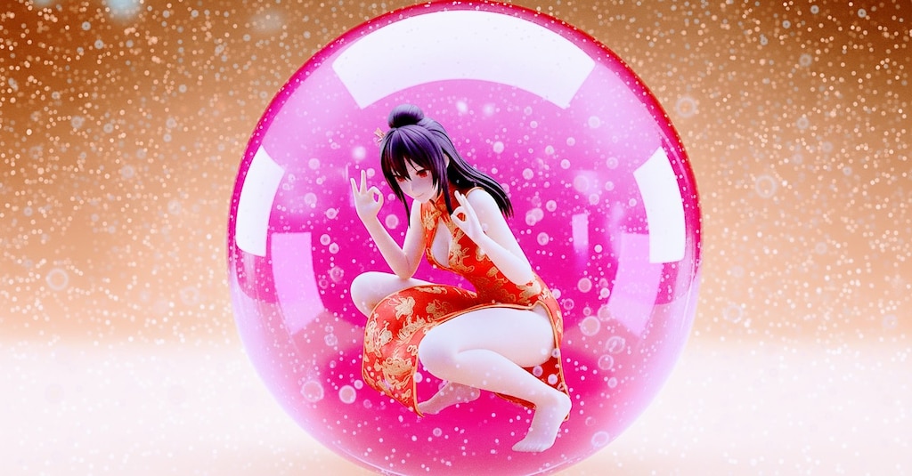 スーパーボールチャイナドレスししょちゃん