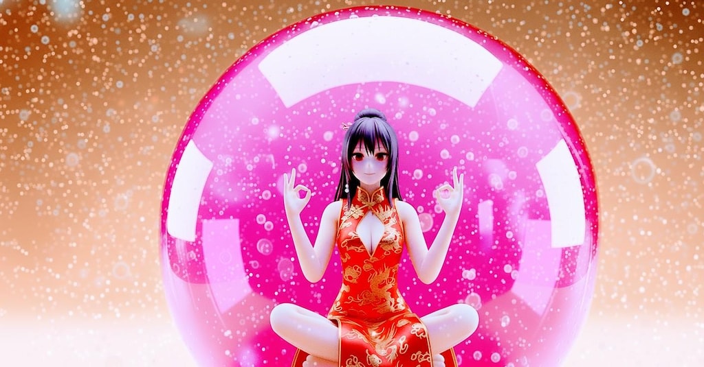 スーパーボールチャイナドレスししょちゃん