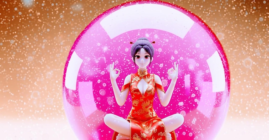 スーパーボールチャイナドレスししょちゃん