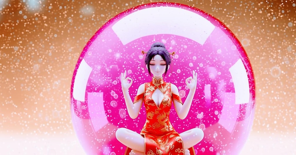 スーパーボールチャイナドレスししょちゃん