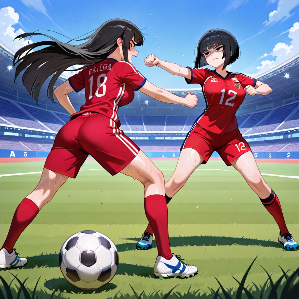 キャットファイトサッカー