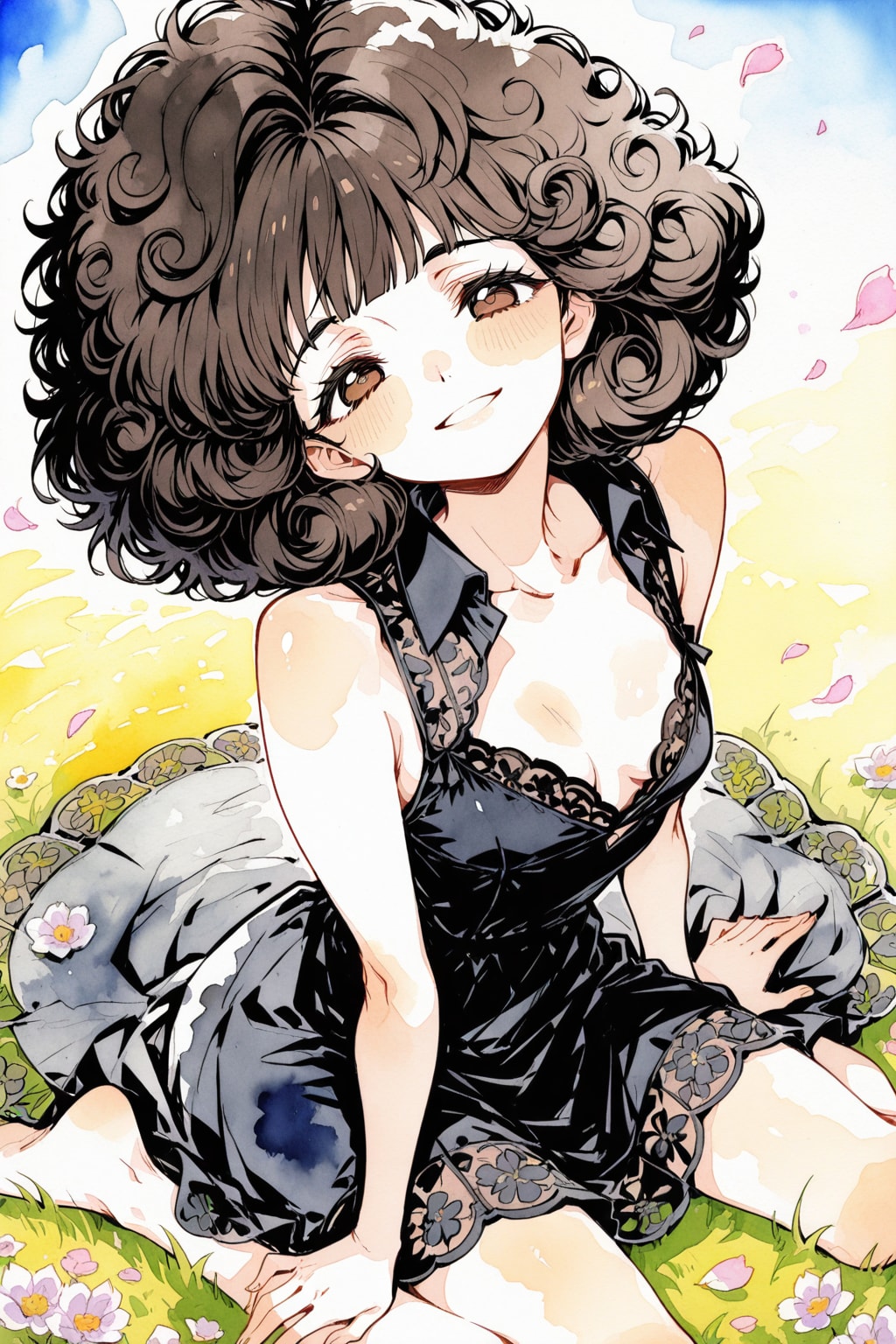 (水彩)アフワさんチャレンジ