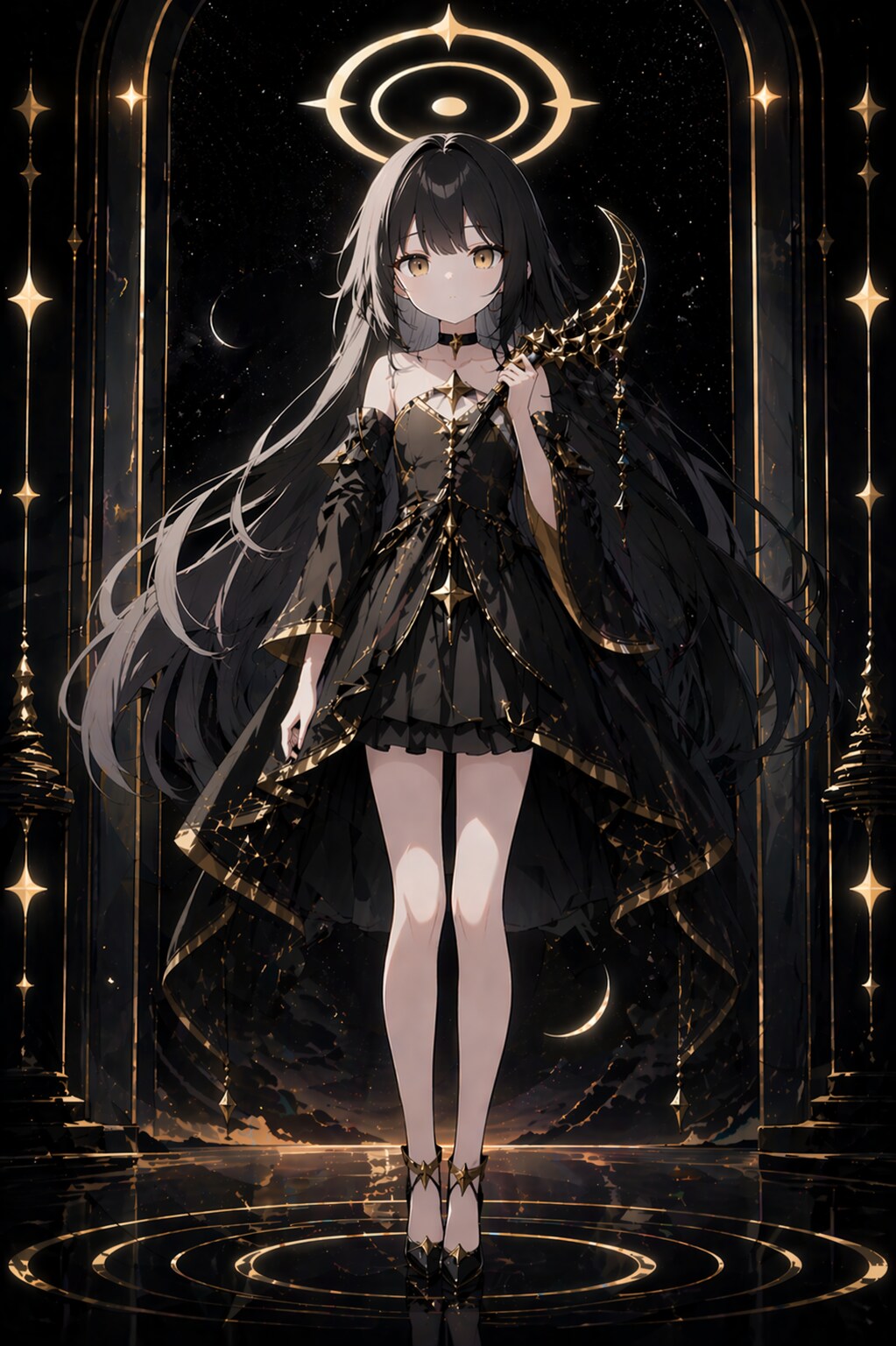 黒金の半月刃