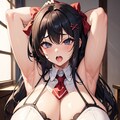 黒髪巨乳のヘンタイ女 3枚目