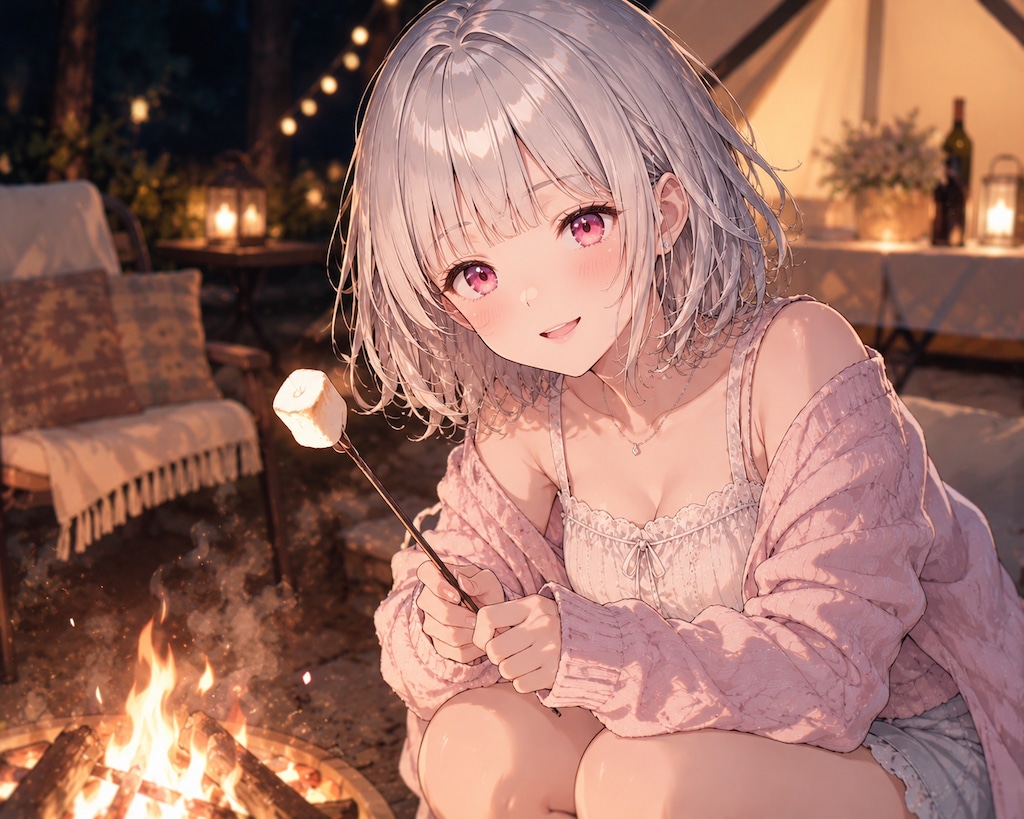 焚き火
