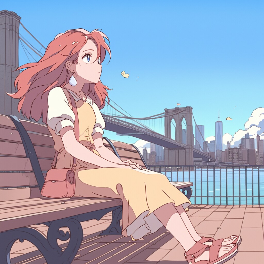 ブルックリンの女の子 Brooklyn girl | の人気AIイラスト・グラビア