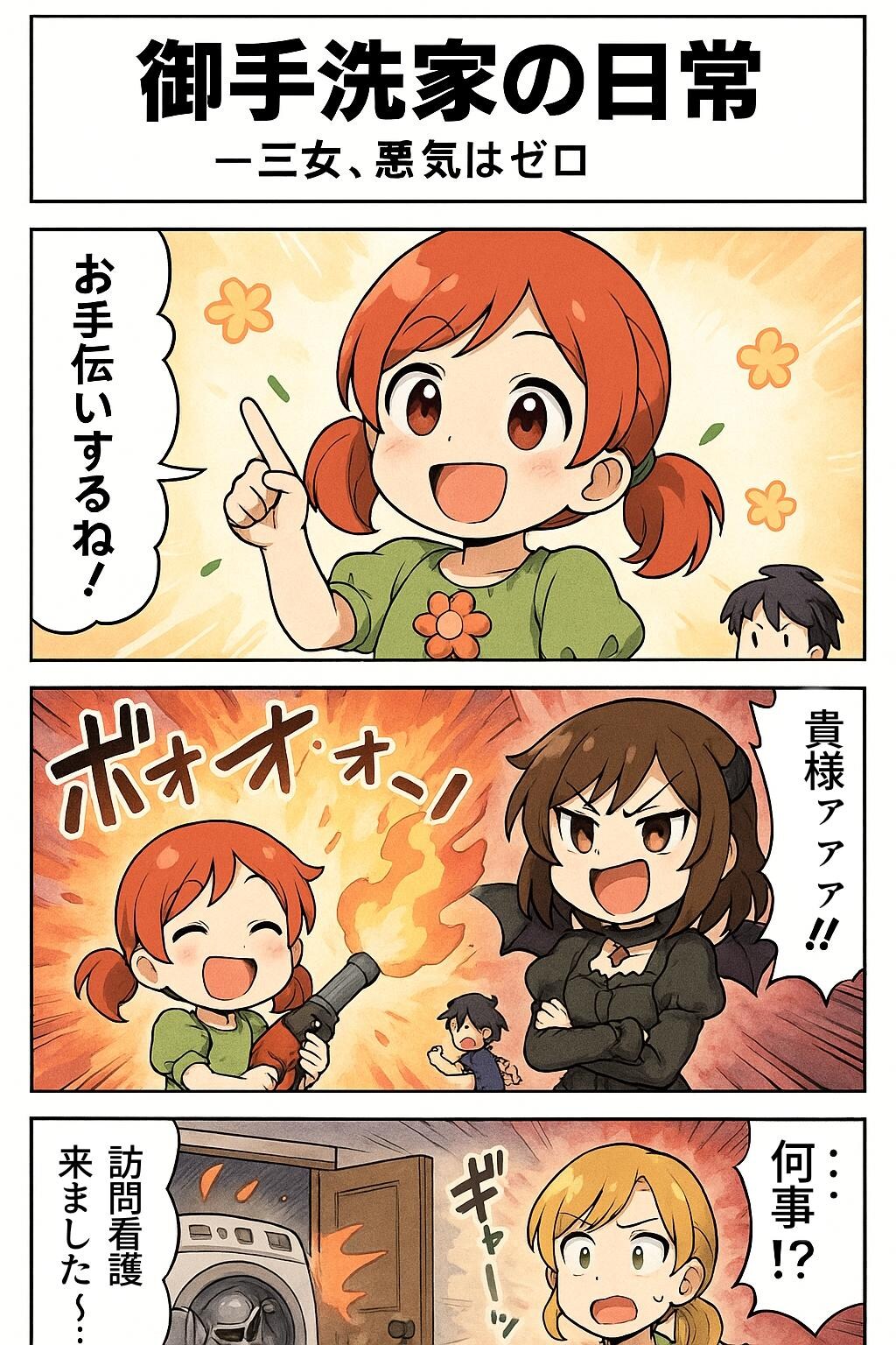 御手洗家の日常(ChatGPT)