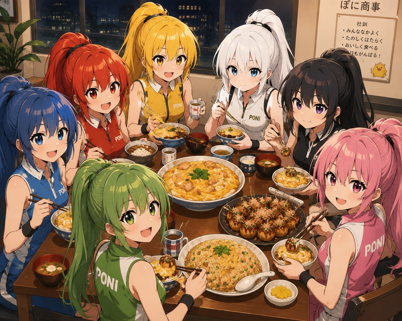 ぽにちゃんの食卓